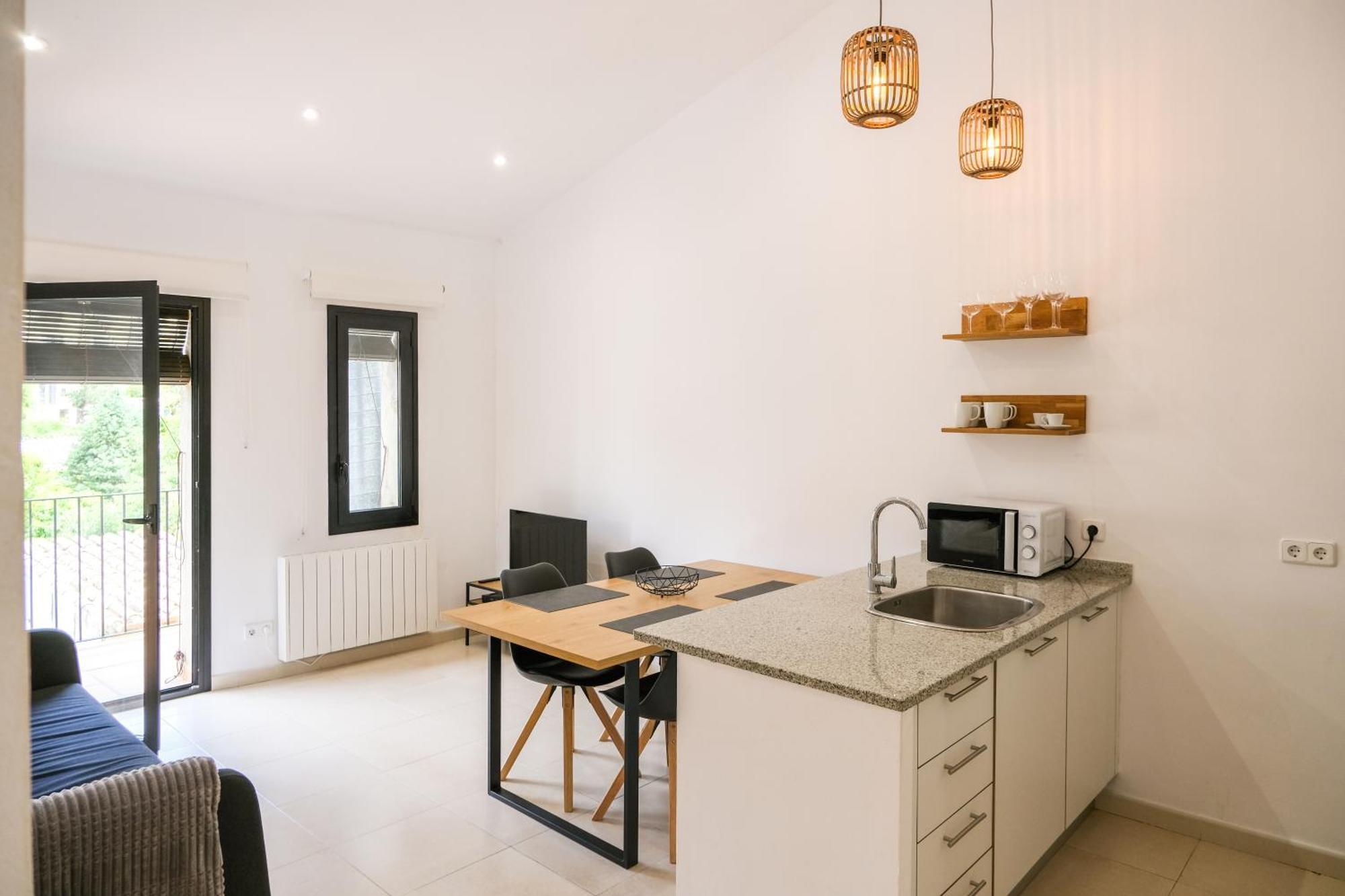 Ca Leudald 3 Apartamento En Besalu Con Terraza Exterior foto