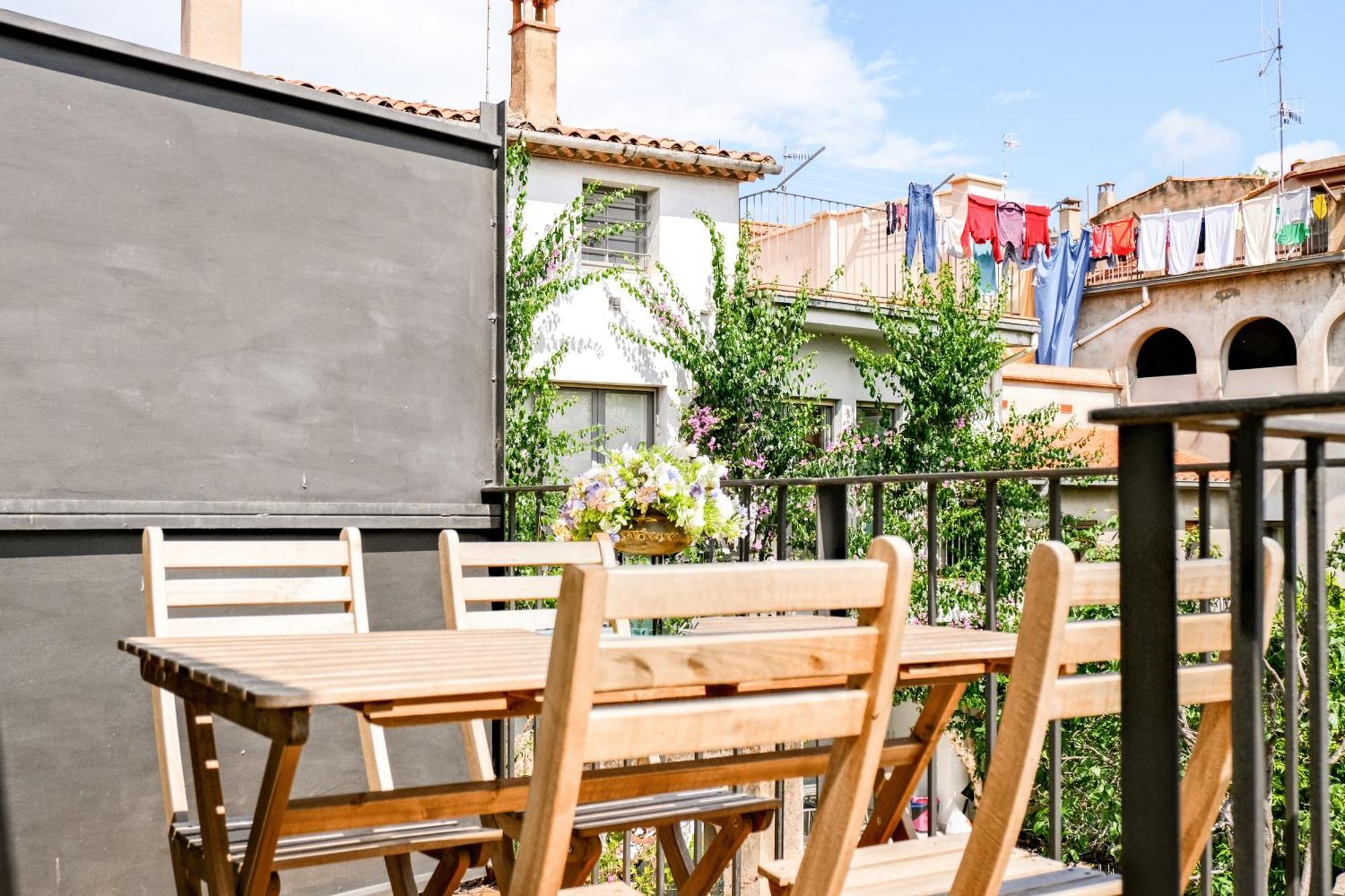 Ca Leudald 3 Apartamento En Besalu Con Terraza Exterior foto