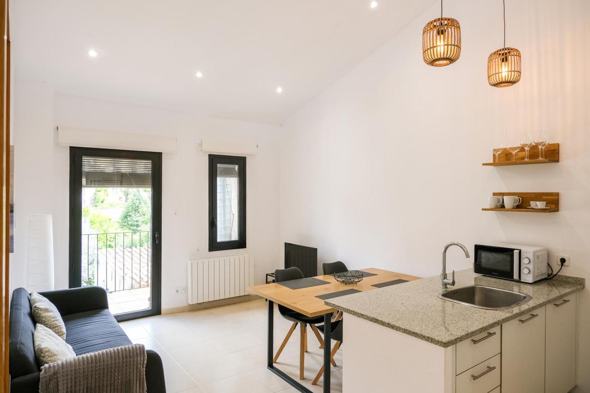 Ca Leudald 3 Apartamento En Besalu Con Terraza Exterior foto