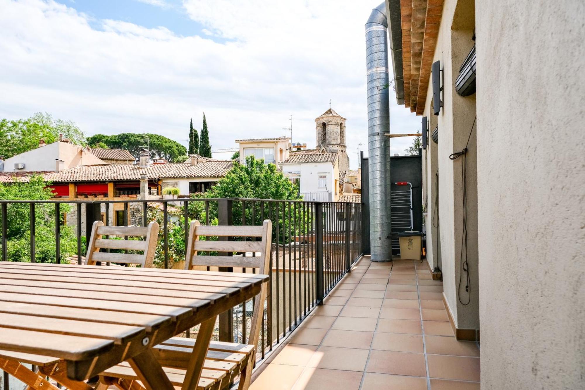 Ca Leudald 3 Apartamento En Besalu Con Terraza Exterior foto
